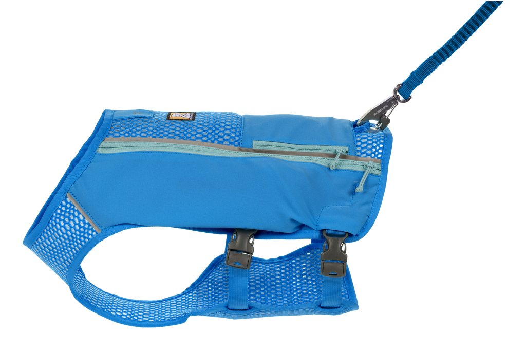 Dog Running Vest Attachment Blue Pool (410)
